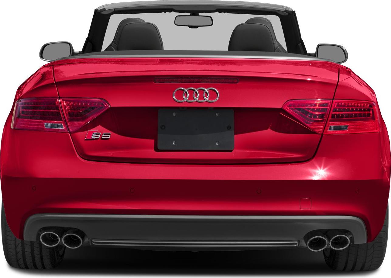 2017 Audi S5 Cabriolet (F5) Rear View