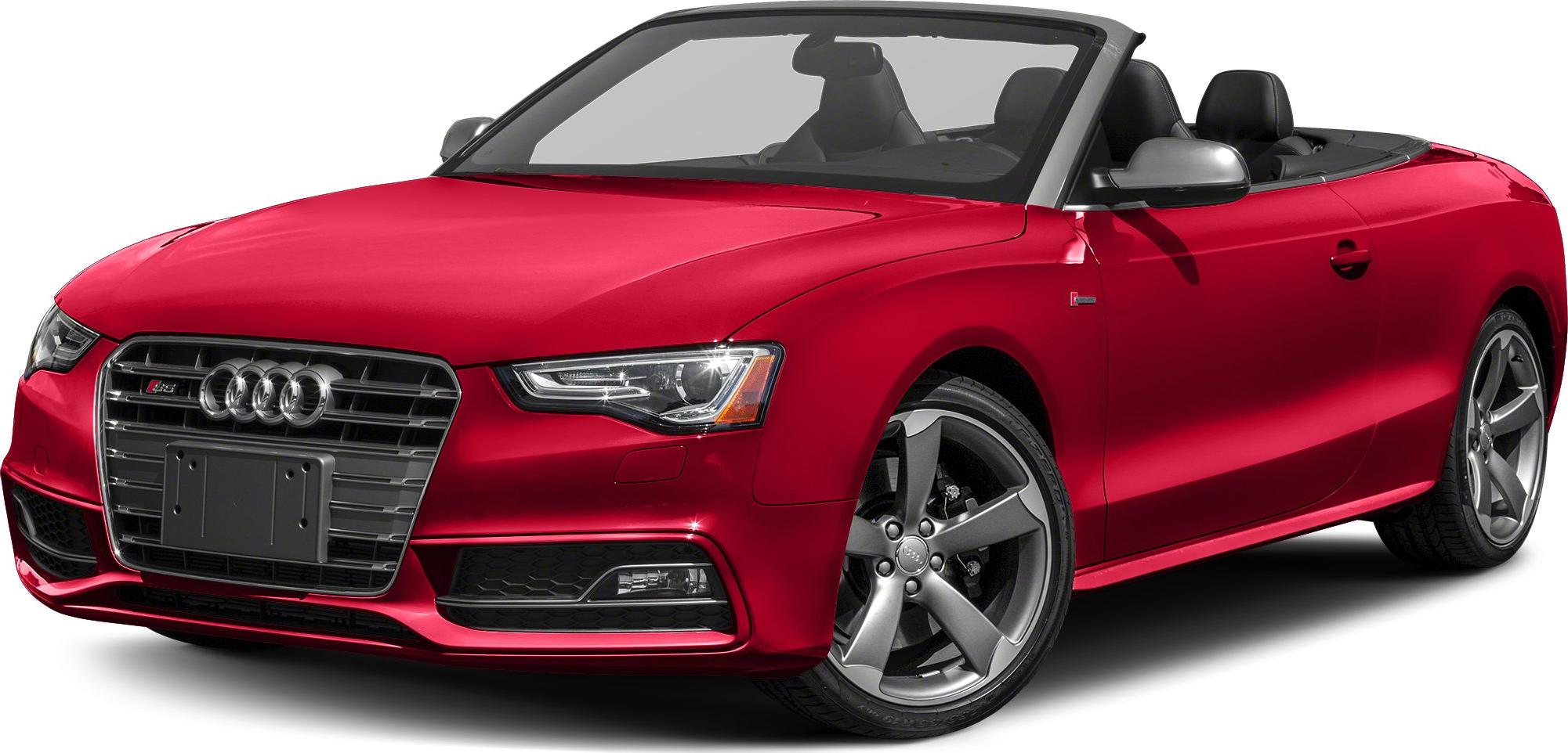 3/4 front-left view, Misano Red Pearl Effect / Black Roof