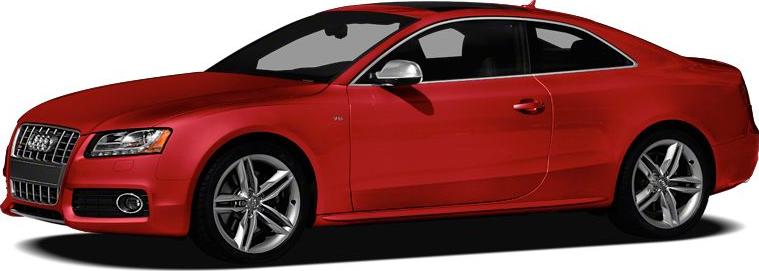 3/4 front-left view, Brilliant Red