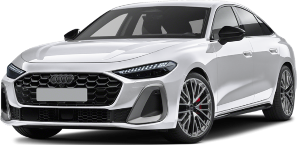 3/4 front-left view, Glacier White Metallic