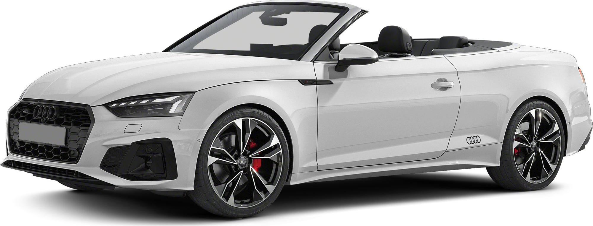 White convertible with sporty alloy wheels and modern front grille
