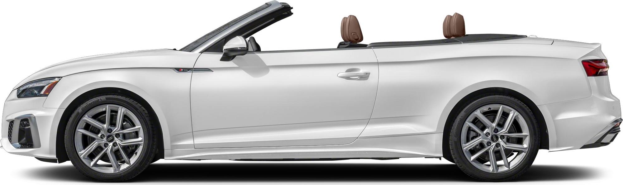 2020 Audi A5 Cabriolet (F5, facelift 2019) Side View Left