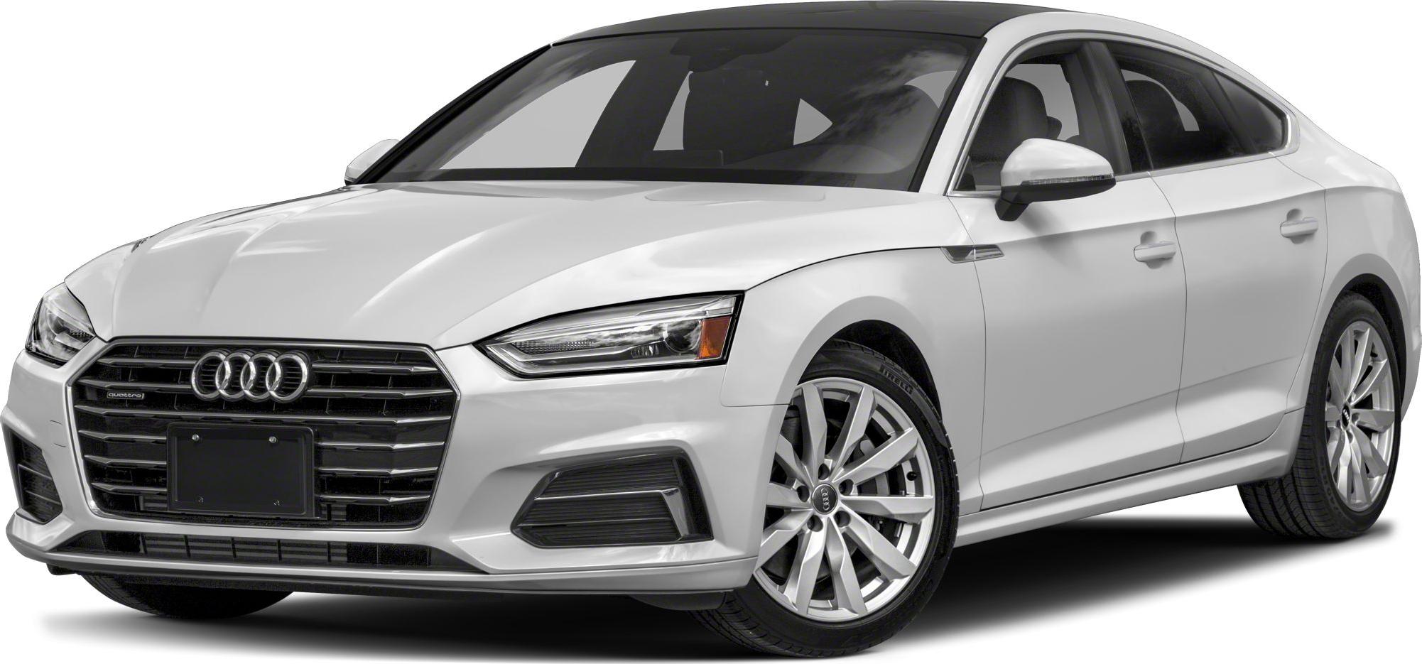 White luxury sedan front and side view with LED headlights and alloy wheels