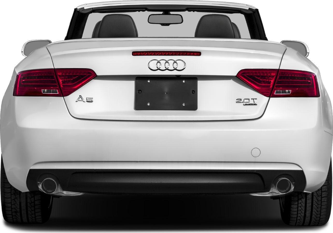 2012 Audi A5 Cabriolet (8F7, facelift 2011) Rear View