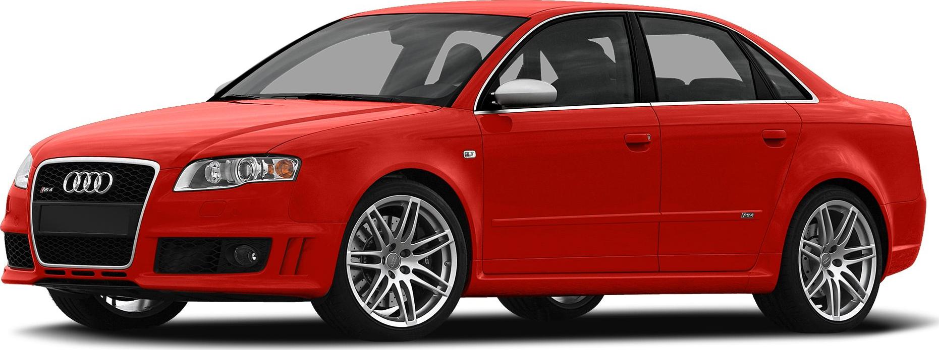 Sporty red sedan with alloy wheels and aggressive front grill