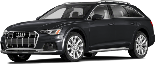 Sleek luxury wagon with distinctive grille and roof rails