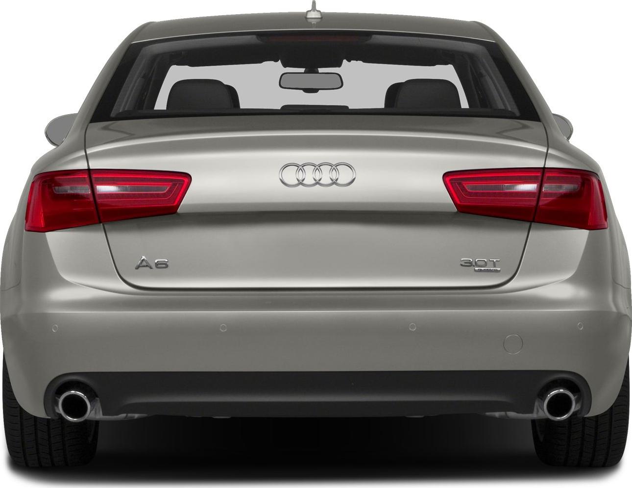 2015 Audi A6 Sedan (4G, C7 facelift 2014) Rear View