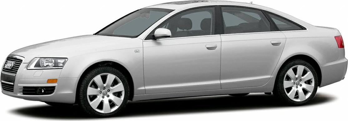 Silver sedan side profile with alloy wheels and sleek design.