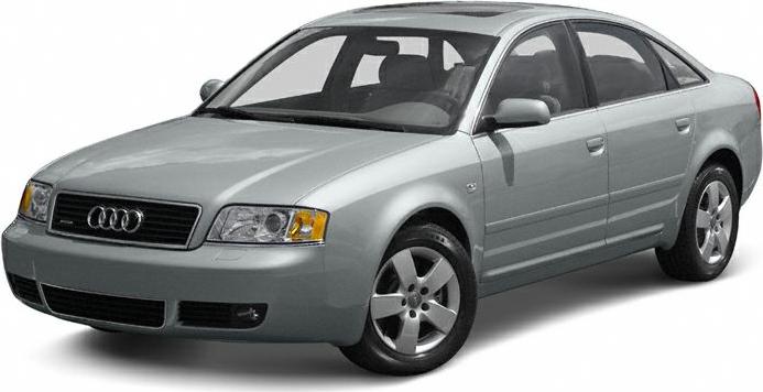 Silver sedan front side view with facelift headlights and grille