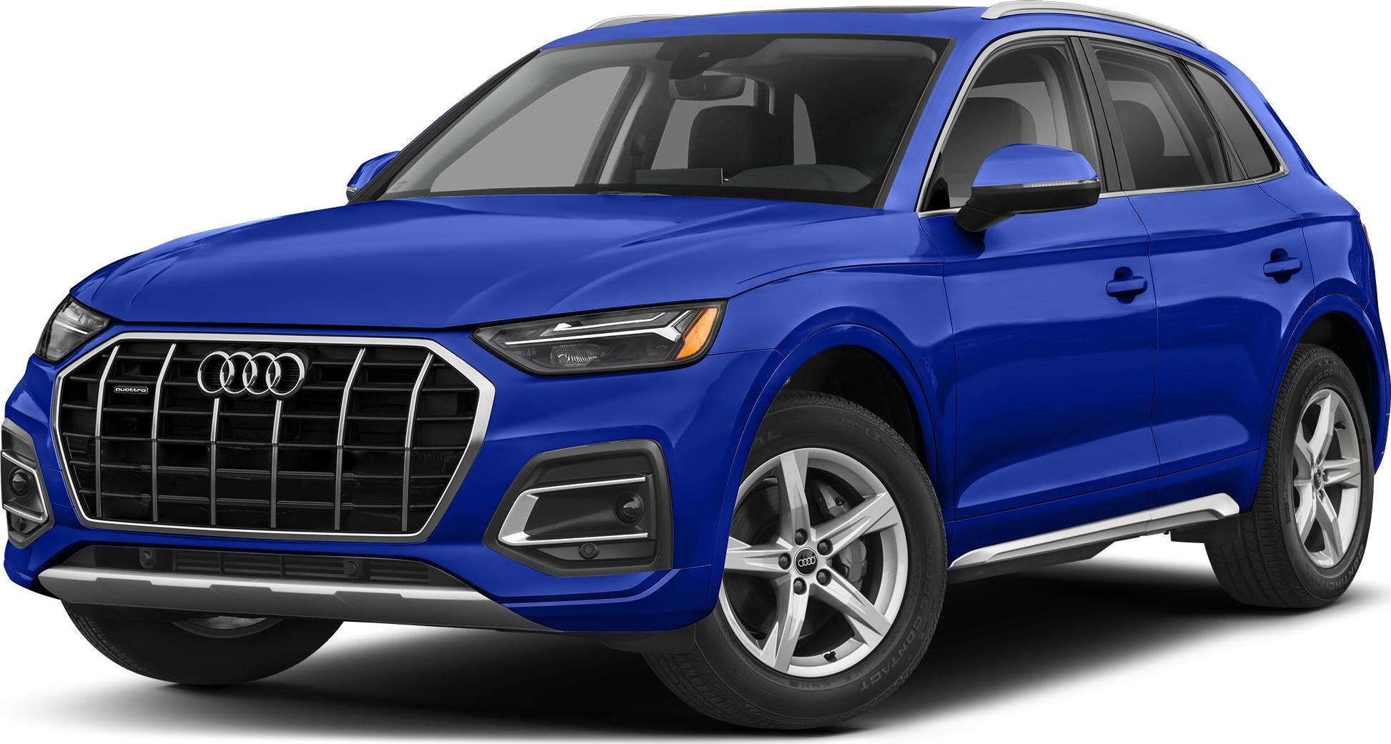 3/4 front-left view, Navarra Blue Metallic
