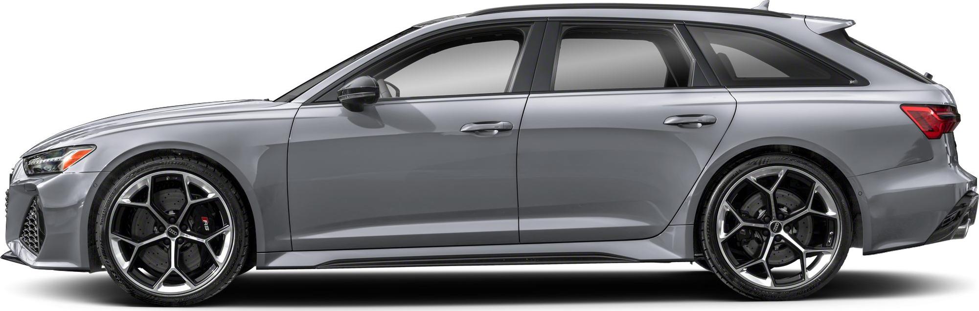 2020 Audi RS6 Avant (C8) Side View Left