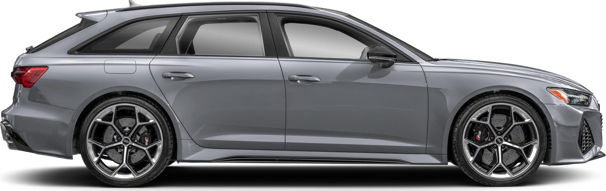 2020 Audi RS6 Avant (C8) Side View Right