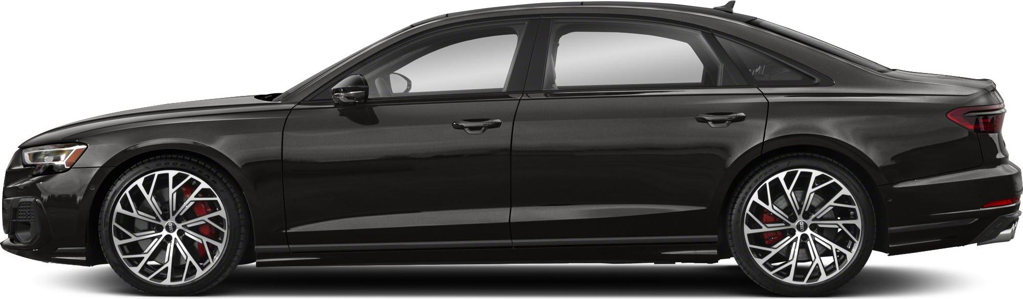 2022 Audi S8 (D5, facelift 2021) Side View Left