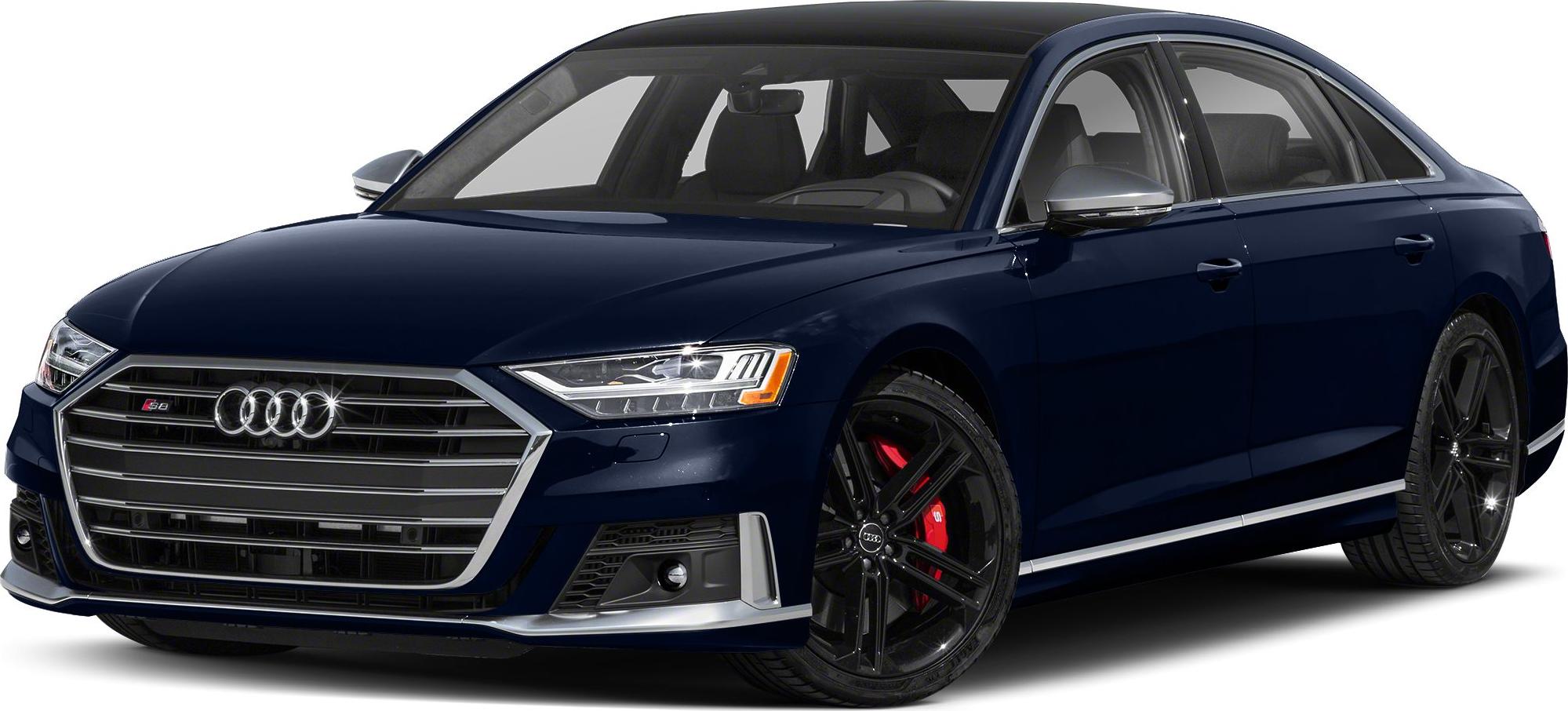 LED headlights and black alloy wheels with red brake calipers