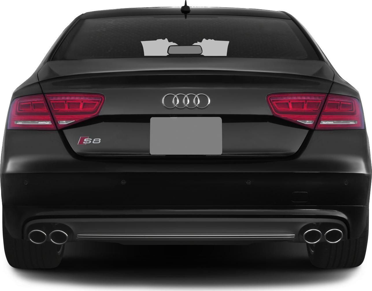 2012 Audi S8 (D4) Rear View