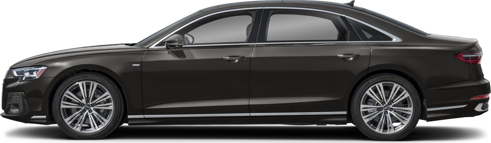 2022 Audi A8L (D5, facelift 2021) Side View Left