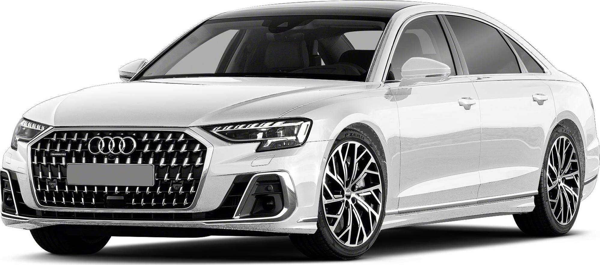 3/4 front-left view, Glacier White Metallic