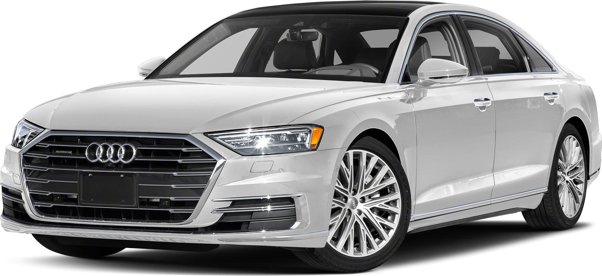 3/4 front-left view, Glacier White Metallic