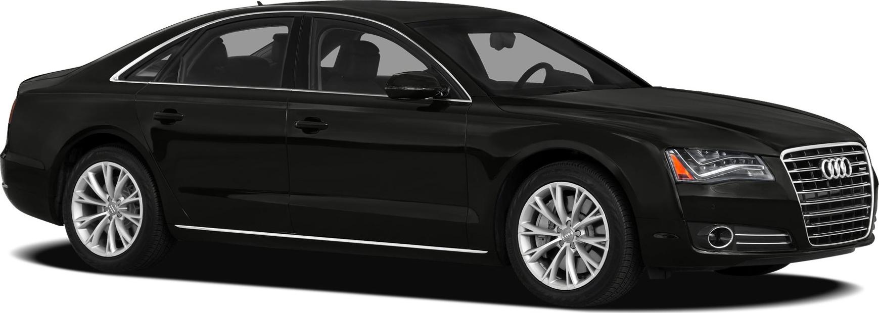 Side profile and alloy wheels of luxury sedan