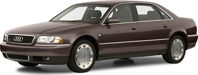 Front side view of luxury sedan with chrome grille and alloy wheels