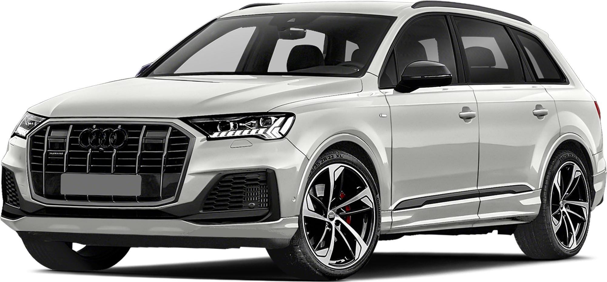 Front view SUV with LED headlights and alloy wheels