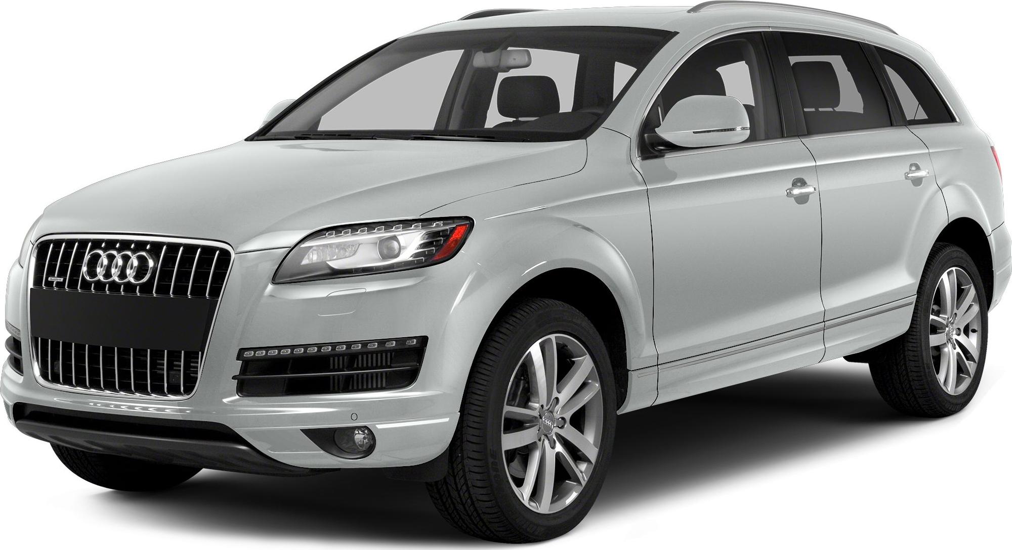 Front side view of SUV highlighting grille and LED headlights
