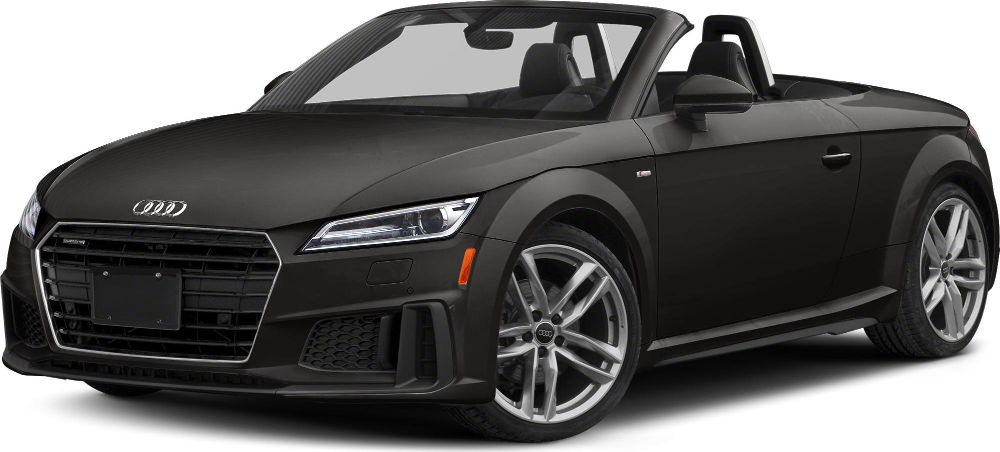 3/4 front-left view, Mythos Black Metallic / Black Roof
