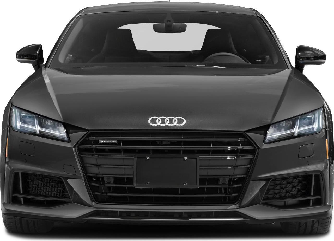 Audi TT Coupe 8S facelift front with Quattro grille and LED headlights