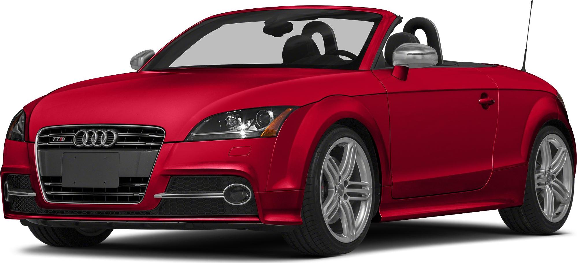 3/4 front-left view, Misano Red Pearl Effect / Black Roof