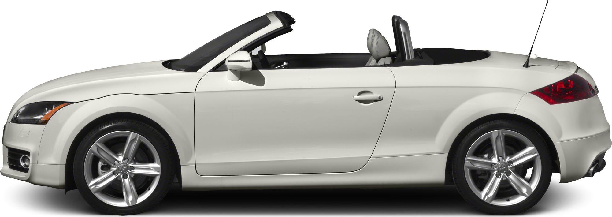 Convertible side view with alloy wheels and open roof