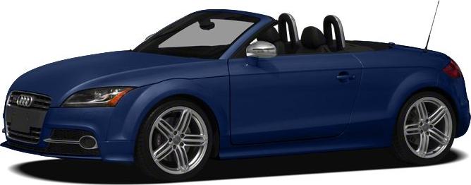Blue convertible roadster with sporty alloy wheels and aerodynamic body design