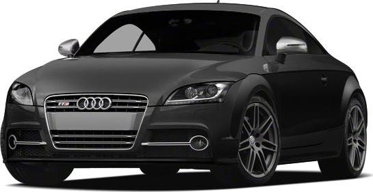Front angle of sporty coupe with alloy wheels and sleek aerodynamic design