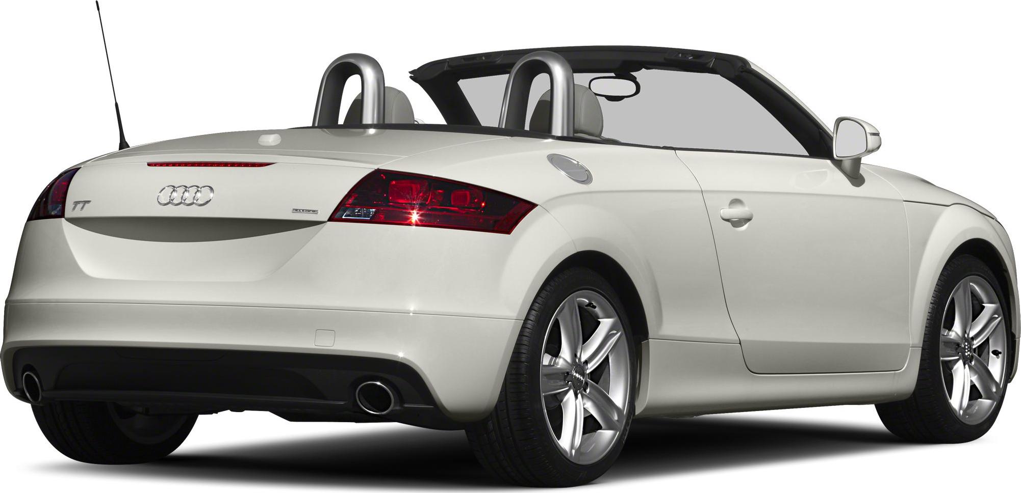 Rear view convertible with dual exhausts and alloy wheels