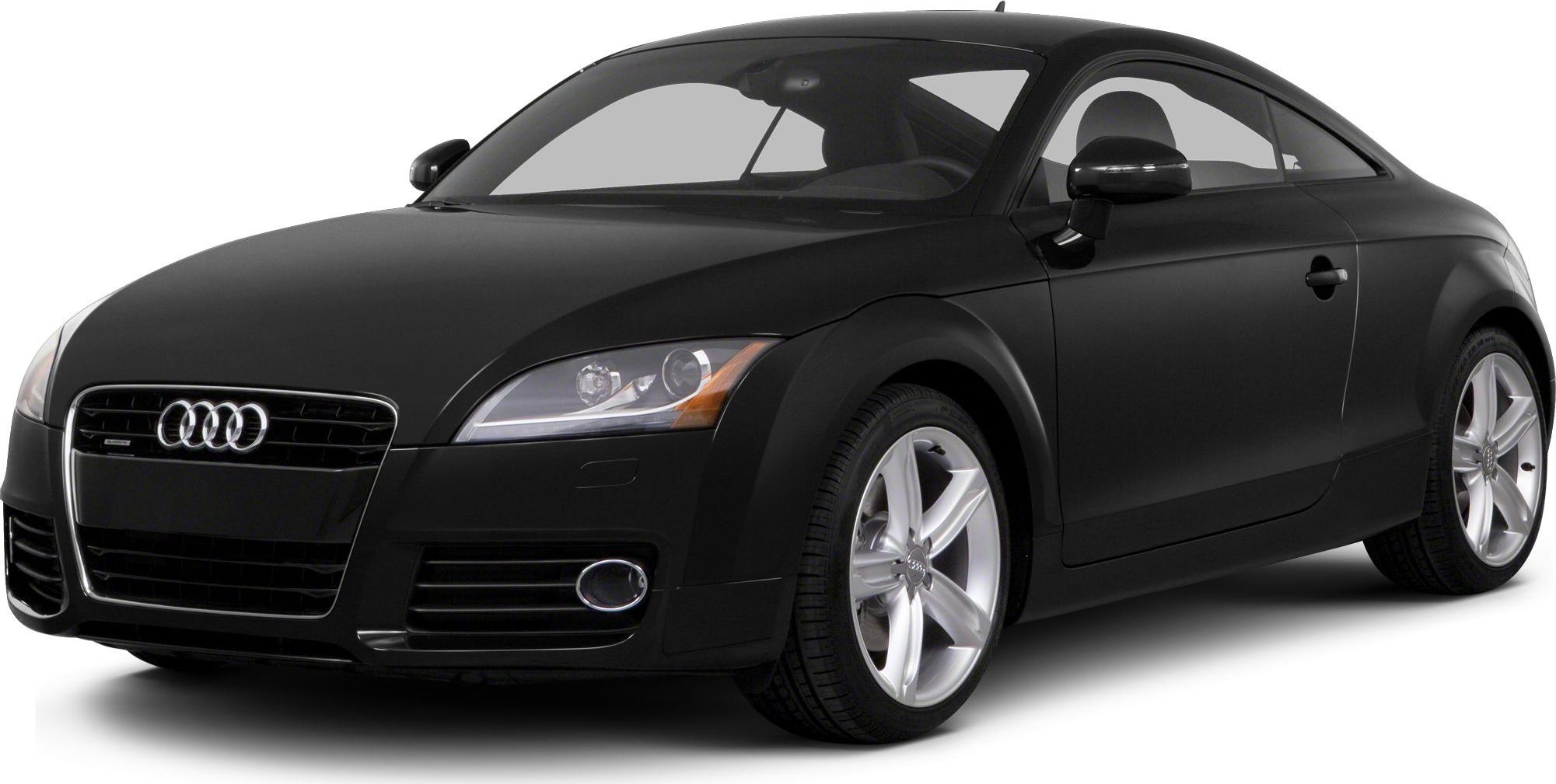 Front side angle view of sleek black coupe with alloy wheels