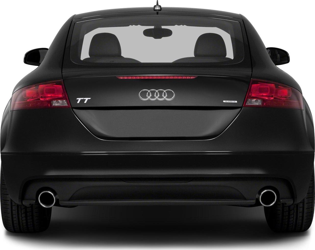 2010 Audi TT Coupe (8J, facelift 2010) Rear View