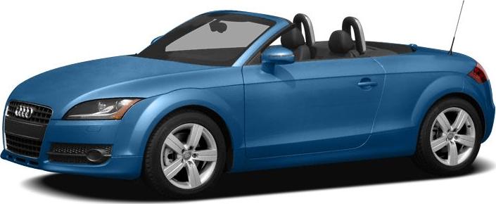 Blue convertible with sporty design and silver alloy wheels