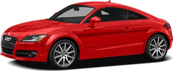 3/4 front-left view, Brilliant Red