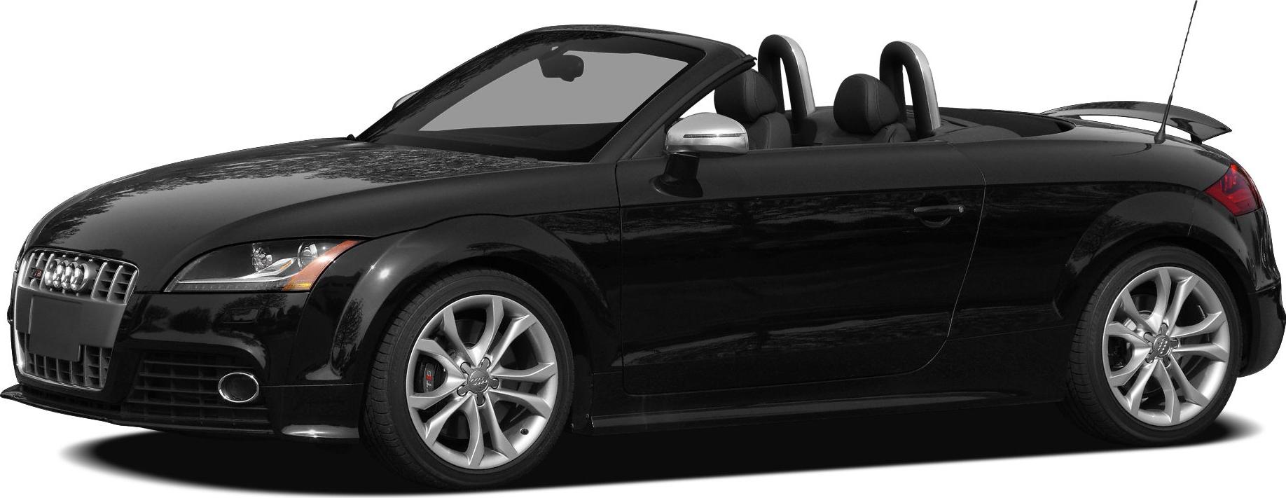 Black convertible sports car with alloy wheels and sleek front design