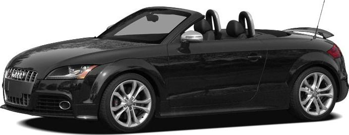 Sporty black convertible with sleek alloy wheels and aluminum side mirrors