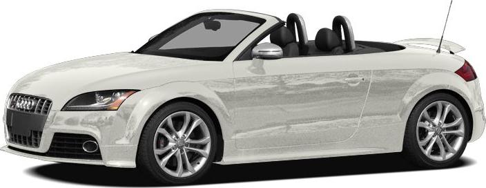 White convertible sports roadster with alloy wheels and open roof