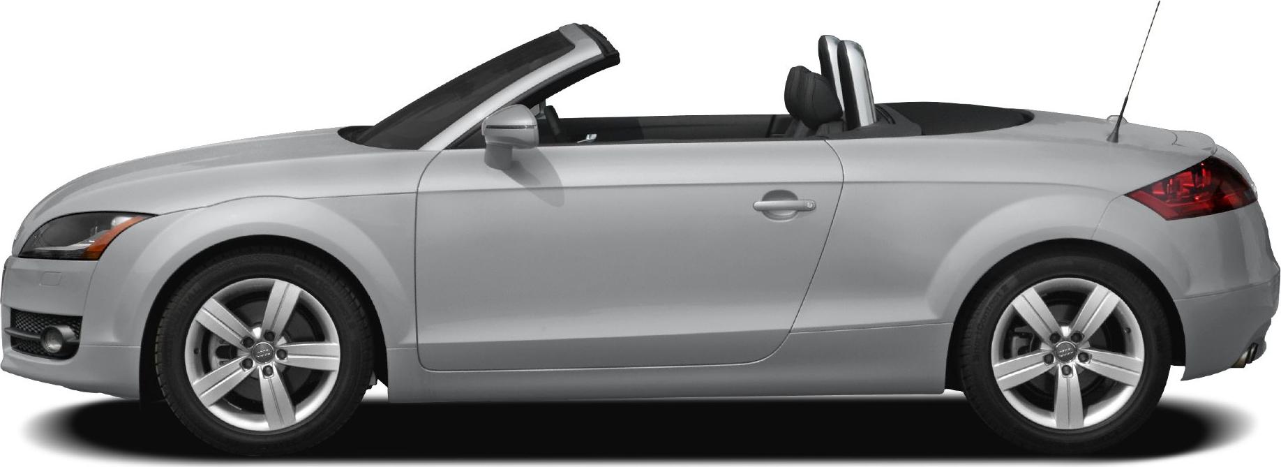 Convertible roadster side view with alloy wheels and dual roll bars