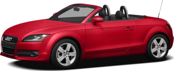Red convertible with sporty design and alloy wheels