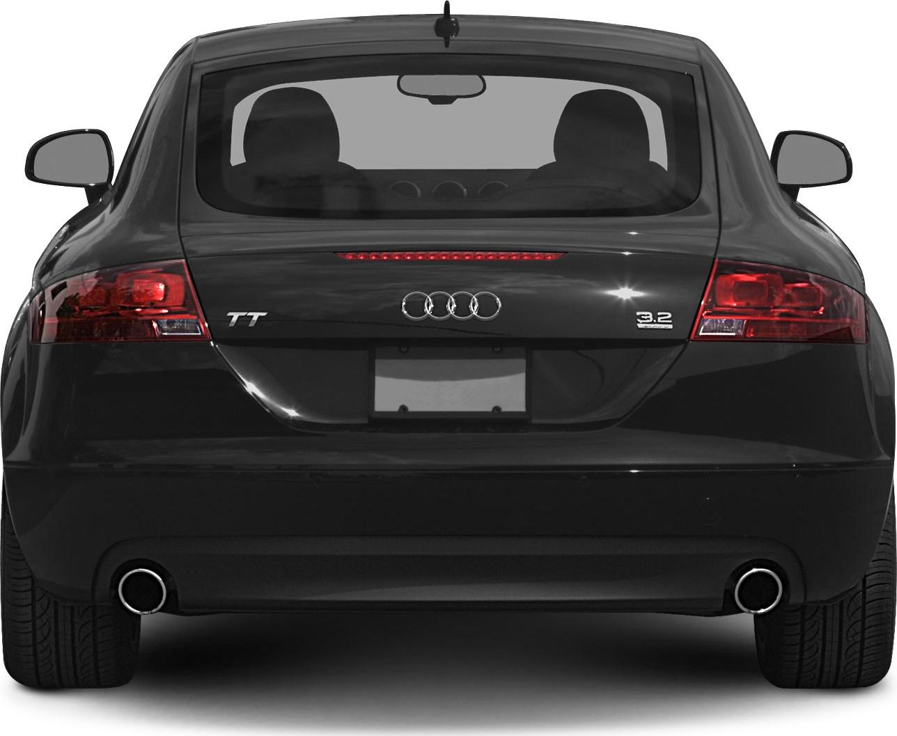 2007 Audi TT Coupe (8J) Rear View