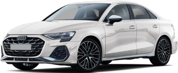 Sleek front grille with LED headlights and sporty alloy wheels