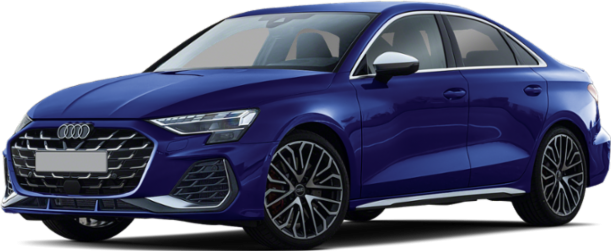 3/4 front-left view, Navarra Blue Metallic