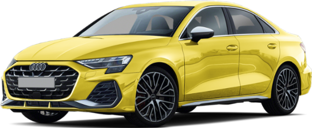 3/4 front-left view, Python Yellow Metallic
