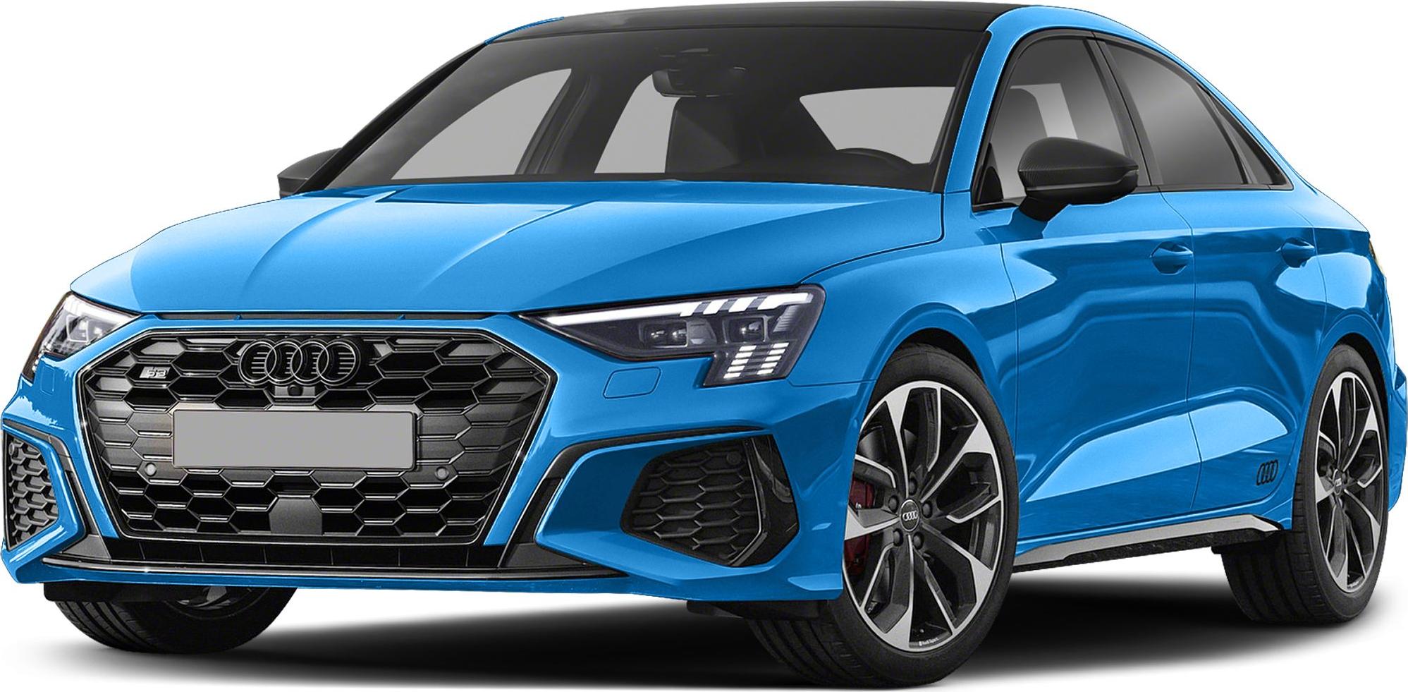 3/4 front-left view, Turbo Blue