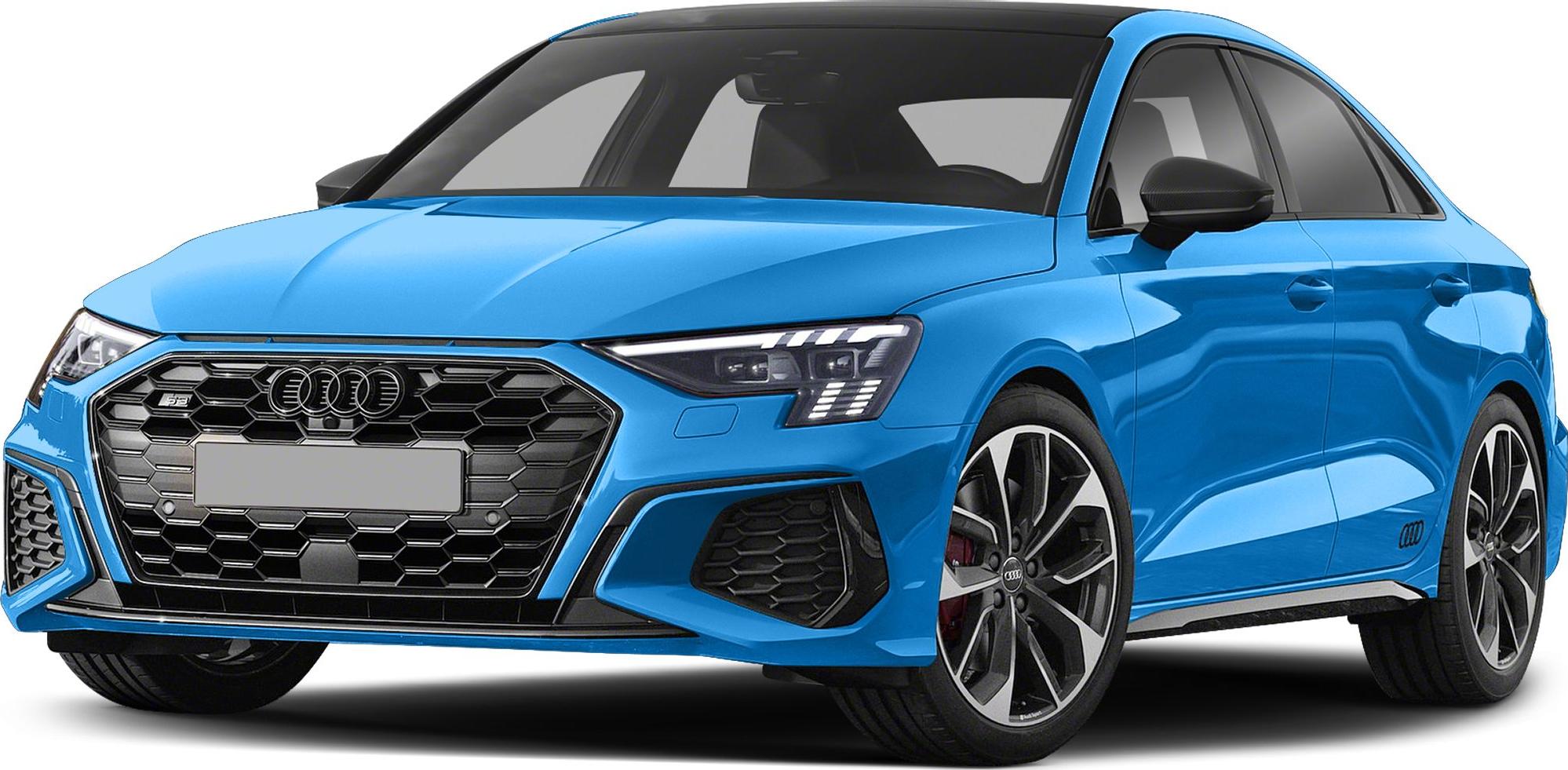 3/4 front-left view, Turbo Blue