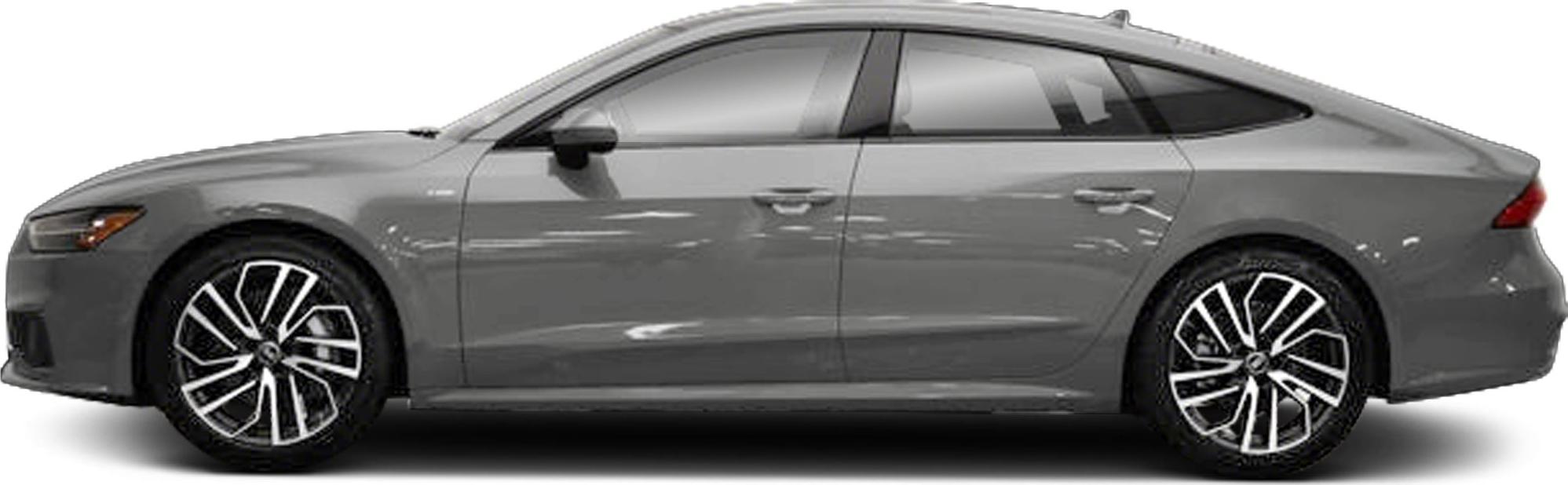 2024 Audi A7 Sportback (C8, facelift 2023) Side View Left