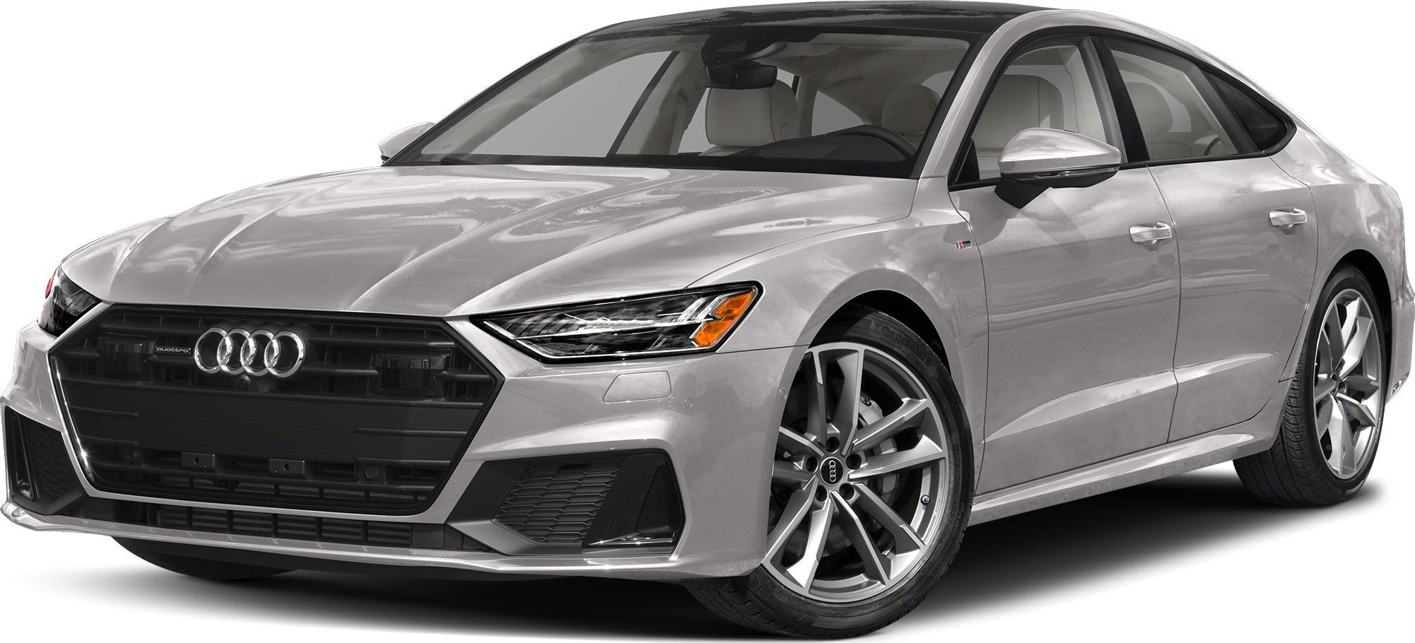 Front view with LED headlights and alloy wheels